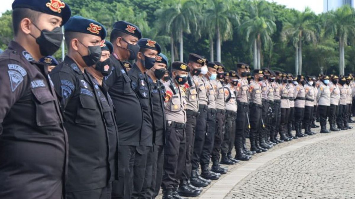 The Inauguration Of Members Of The DPR 2024-2029 Today Was Escorted By 5,614 Joint Officers