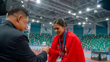 A Simple Dream Of Runner Sri Maya Sari After Winning A Medal And Breaking A National Record In Kazakhstan