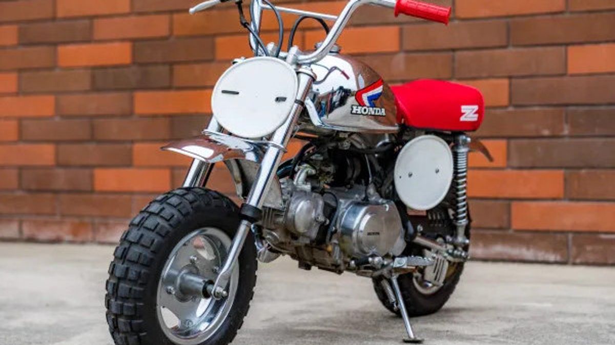 1986 Honda Z50RD Edisi Natal Ini Laku Terjual Rp217 Juta