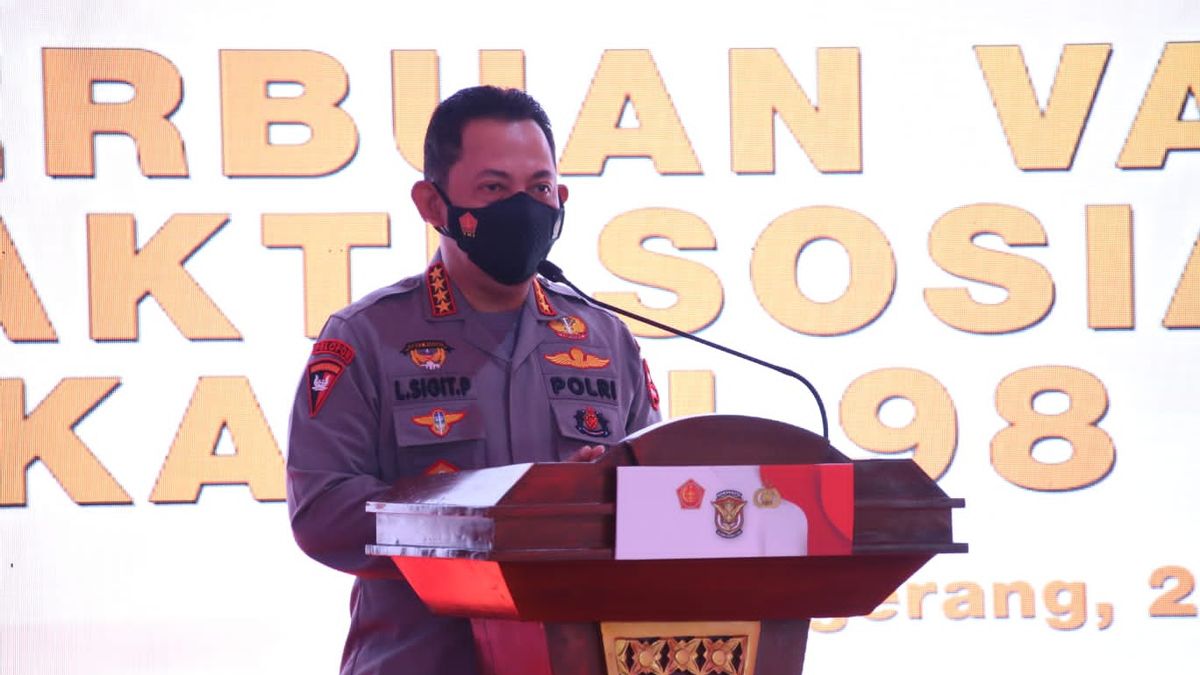 Au Milieu De La Lettre D’Irdam Au Chef De La Police Nationale, Le Général Sigit Parle De La Synergie TNI-PolIice