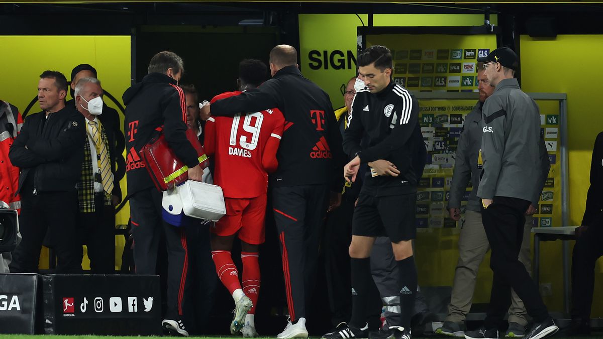 Bellingham Head Alphonso Davies Was Rushed To The Hospital Because Of Gegar Brain