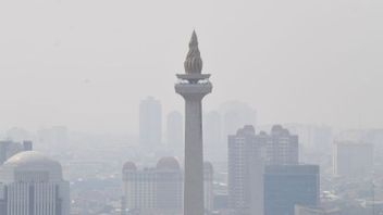 Pakai Masker Jika Keluar Rumah, Kualitas Udara Jakarta Terburuk kedua di dunia