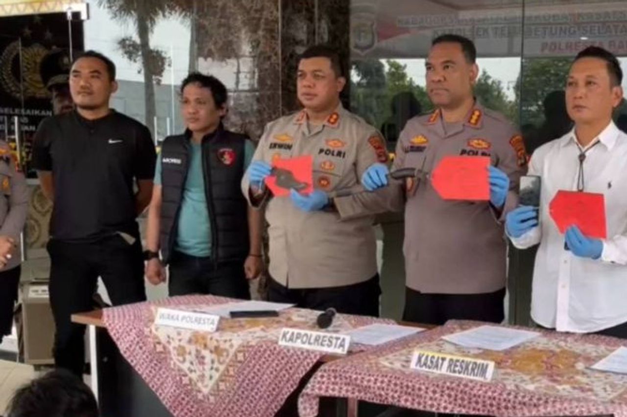 Online Taxi Car Robbery Gang In Bandarlampung Arrested By Police