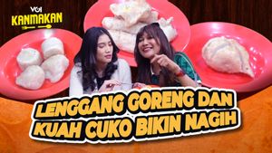 Rezy dan Almerita Kepincut Lenggang Goreng di Pempek Sari Sanjaya, Seenak Apa Sih?