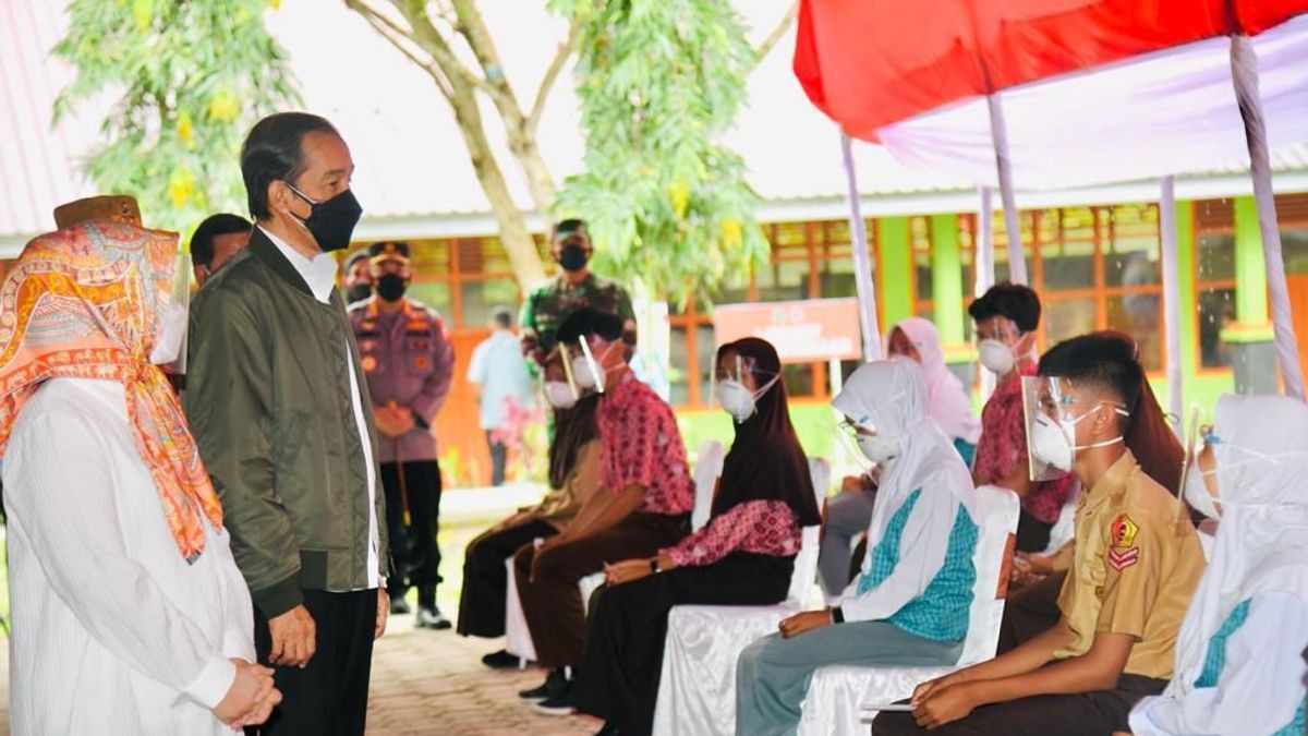 Sekolah Tatap Muka Dimulai, Ini Pesan Jokowi kepada Siswa