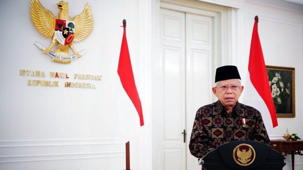 Vice President Maruf Amin Kutuk Bom Diri Polsek Astanaanyar: Injured Humanitarian Values, Far From The Essence Of Religion Understanding