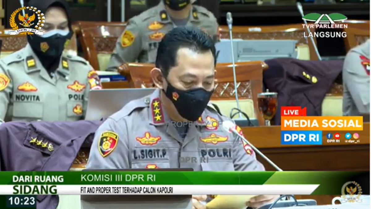 Will Create A Police Hotline, Komjen Listyo Sigit: People Can Get Services As Easy As Ordering Pizza