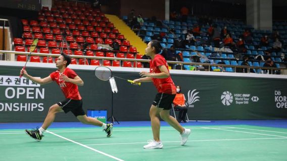 Rinov/Pitha Aground In The Semifinals Of The Korea Open 2022, Defeated By Representative Malaysia