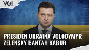 VIDEO: Presiden Ukraina Volodymyr Zelensky Bantah Kabur: Kita Akan Lindungi Semua Ini