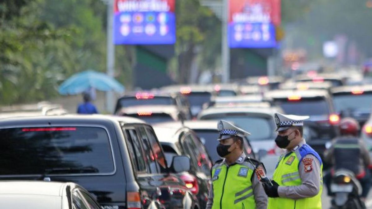 Gala Dinner At The ASEAN Summit, Police Do Traffic Engineering Around GBK From 4 Pm To 10 Pm
