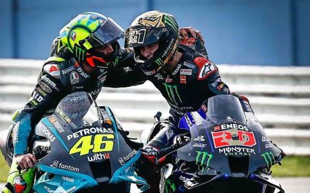 Quartararo Sempat Takut Dimusuhi Penggemar Italia Saat Gantikan Valentino Rossi di Tim Monster Energy Yamaha