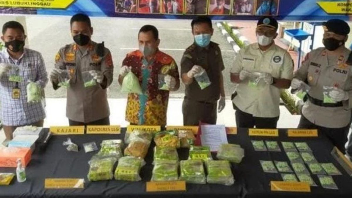 Polisi Ungkap Sabu dan Ribuan Ekstasi di Lubuk Linggau dari Medan