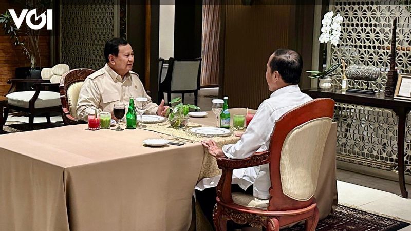 Jokowi Uploads Moments To Meet Four Eyes With Prabowo