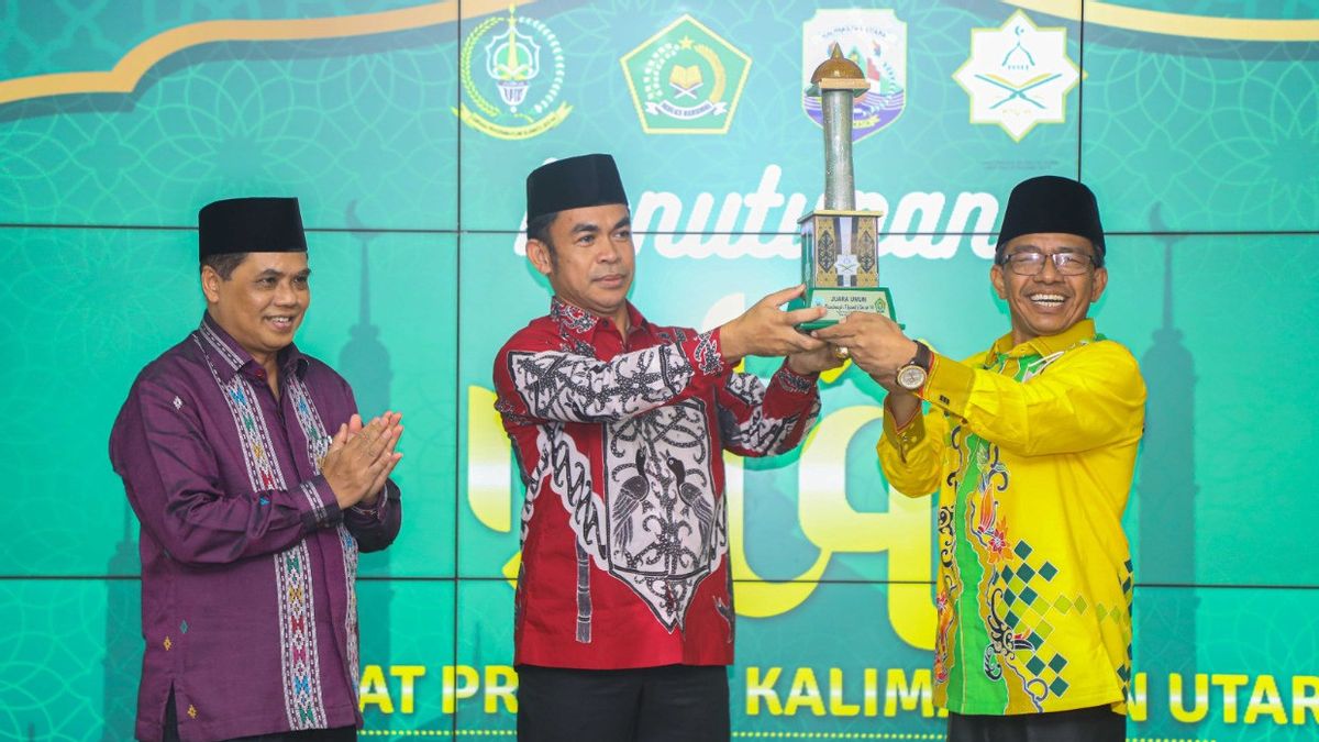 Bersaing Ketat, Kabupaten Bulungan Juara Umum MTQ Kaltara 2022