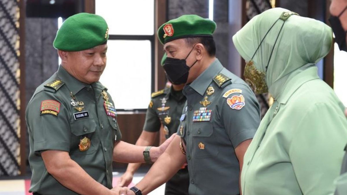 24 Pati TNI Angkatan Darat Naik Pangkat, KSAD: Jadilah Pemimpin Tegas dan Berani Demi Negara