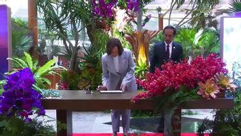 Kamala Harris米国副大統領と会談、Jokowiはハワイのマウイ島の火災にお悔やみの意を表明