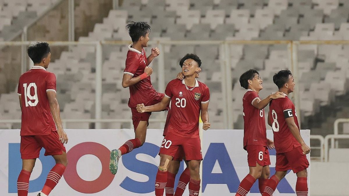 The U-20 Gasak Indonesia National Team Is Fiji Four Goals Without Reply
