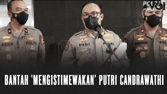 VIDEO: Undetained, The Bantah Police'special' Putri Candrawati