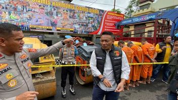 4 Suspects In The Company's Heavy Equipment Thief Gang In Ciamis Arrested In Central Java
