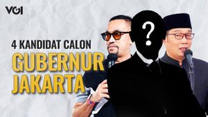 VIDEO: 4 Candidates For Cagub Jakarta, Starting From Ridwan Kamil To Ahmad Sahroni