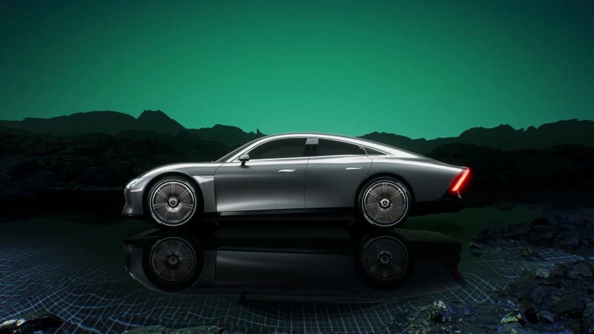 Mercedes-Benz Produksi Mobil Listrik Paling Irit Sedunia, 1000 Km Sekali Isi Daya