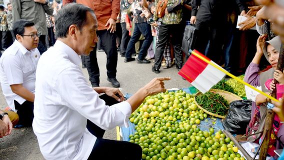 Kunjungan ke Pasar di Jambi, Jokowi Beri Tugas Ini ke Menteri PUPR Basuki Hadimuljono
