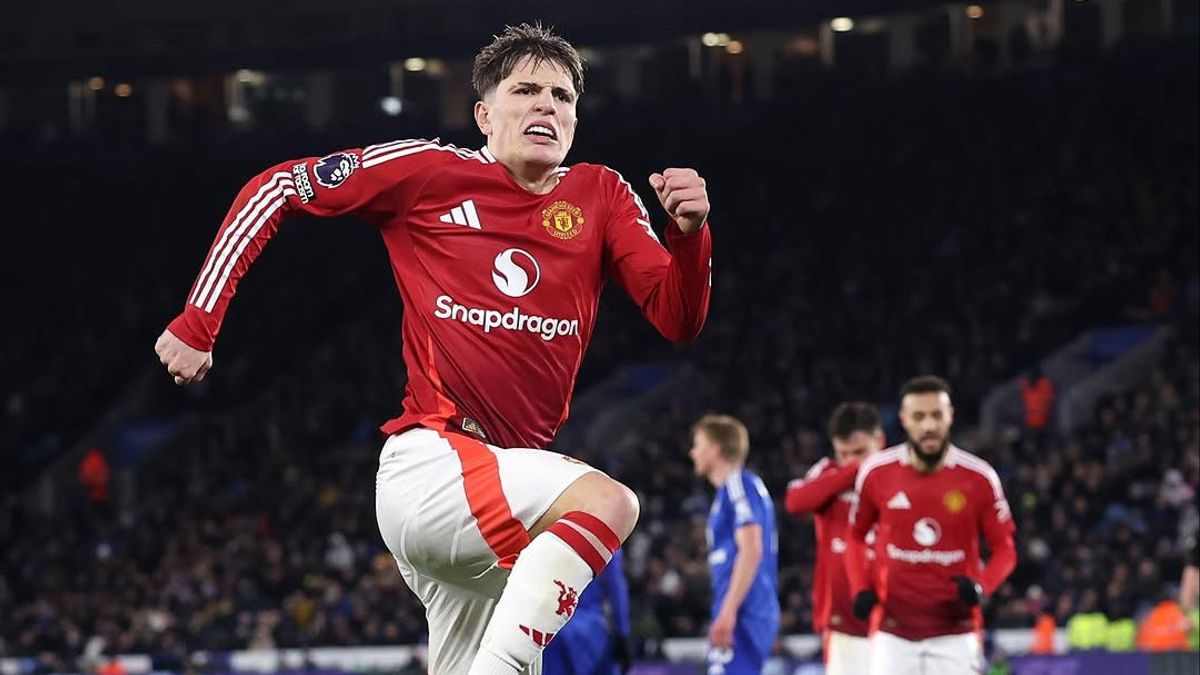 Hojters and Garnacho des acteurs clés de Manchester United battent Leicester