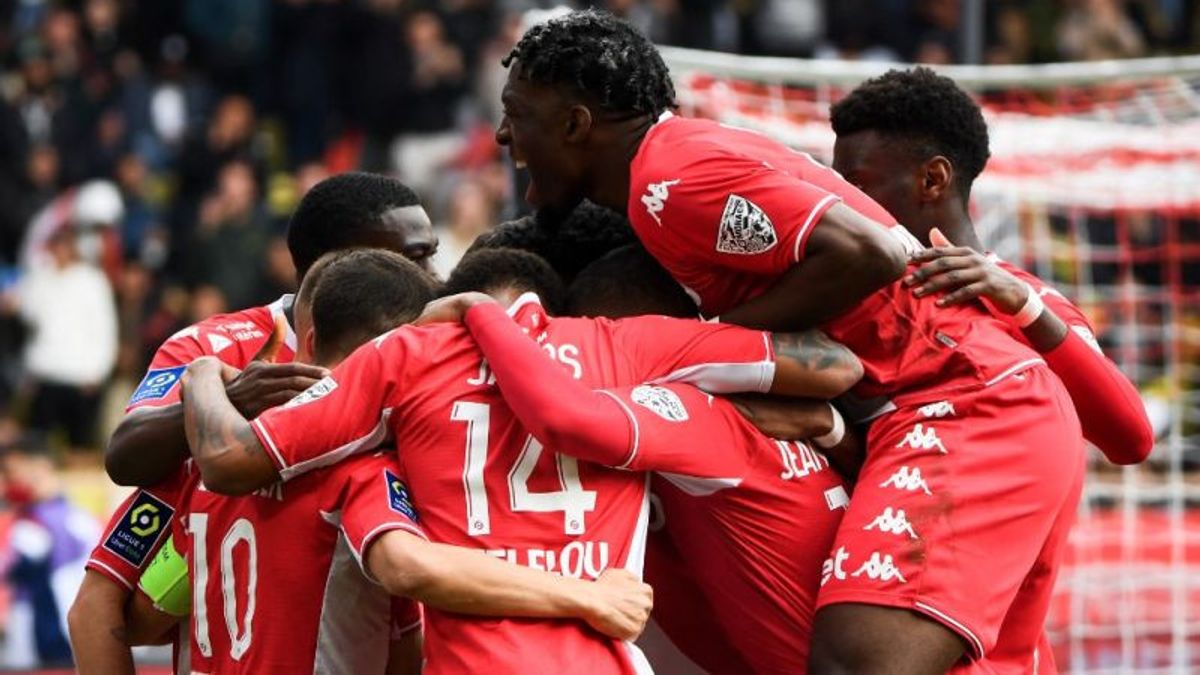 ميسي غائب، باريس سان جيرمان يعاني من هزيمة ساحقة أمام موناكو 0-3