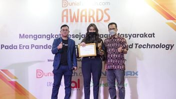 Kredit Pintar Sabet Gelar 'Fintech Dana Tunai Terbaik' pada Ajang Duniafintech Award 2022