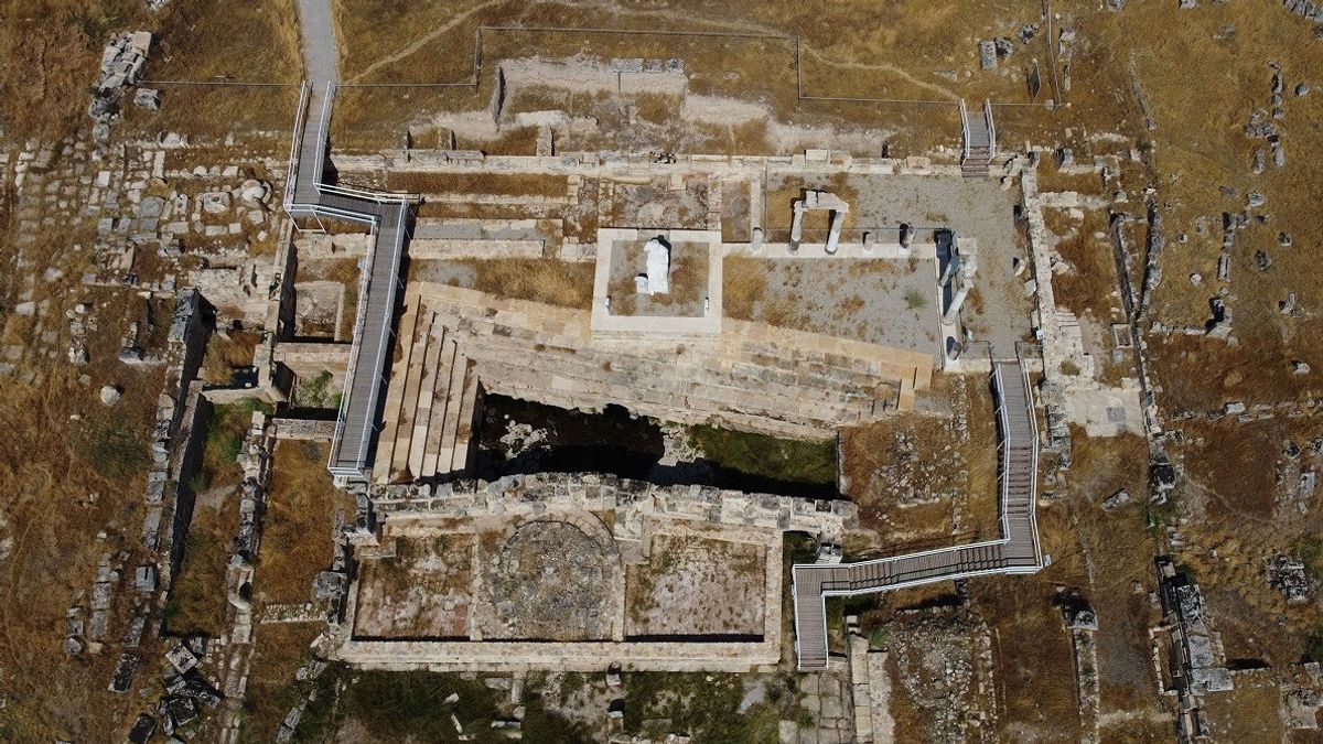 Sempat Ditutup Karena Fenomena Emisi Beracun, 'Gerbang Neraka' di Reruntuhan Kota Kuno Hierapolis Dibuka untuk Umum