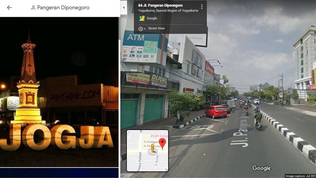 مقاضاة Daendels اسم الشارع لنتذكر خدمات Diponegoro