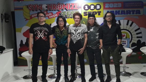 Kaka Sebut God Bless Jadi Acuan Slank untuk Terus Berkarya