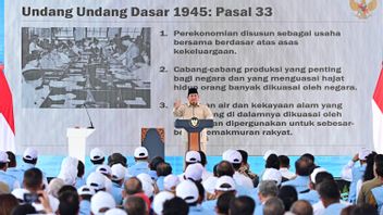 Regarding Oplosan Rice Practices, Prabowo Calls The State Alami Losses Rp100 Trillion Per Year