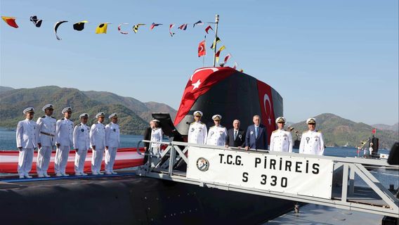 La Turquie lance un sous-marin TCG Piri Reuters, armé de missiles et de torpédes fabriqués au pays