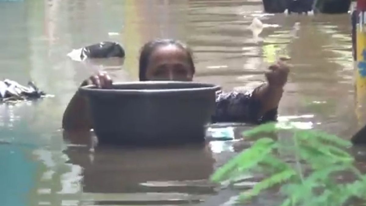 Sodetan Kali Ciliwung est considéré comme un gaspillage budgétaire, les maisons des habitants de Jaktim sont encore inondées