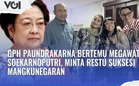 VIDEO: GPH Paundrakarna Bertemu Megawati Soekarnoputri, Minta Restu Suksesi Mangkunegaran