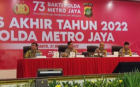 Polda Metro Klaim Tuntaskan 89 Persen Kasus Selama 2022