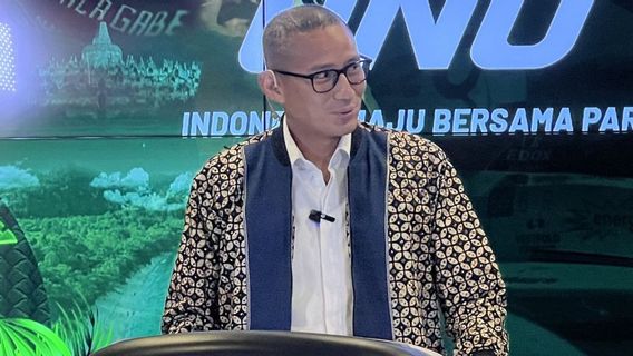 Sandiaga Uno: The 12 Percent VAT Increase Plan Hasn't Caused A Turbulence In The Tourism And Creative Economy Sector