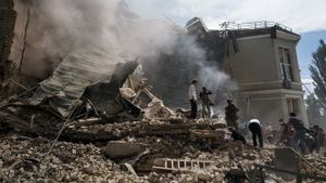 Serangan Udara Rusia di Ibu Kota Ukraina Sebabkan Korban Tewas dan Luka-luka