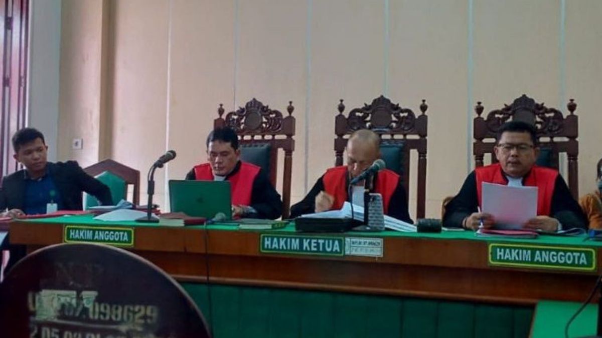 Le juge pn Medan condamné à 13 kilogrammes de méthamphétamine à la prison à perpétuité
