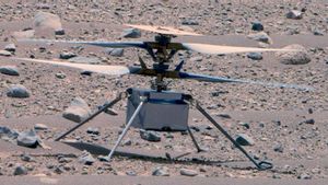 Setelah 63 Hari Tertidur di Planet Mars, Helikopter Ingenuity Akhirnya Bangun