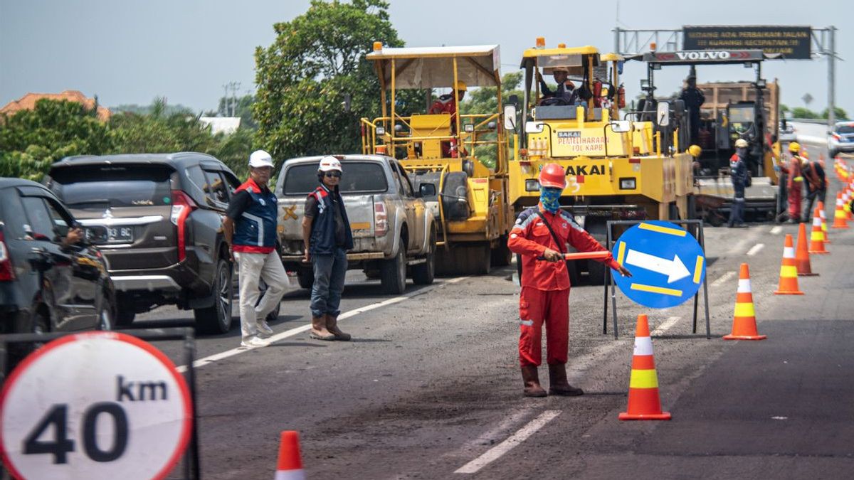 Awas Macet,从今天早上开始,雅加达 - Cikampek收费公路上的桥梁维修