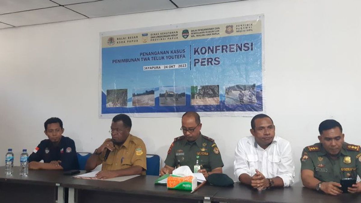 Gakkum KLHK Tetapkan 1 Tersangka Kasus Perusakan Hutan Mangrove di Jayapura