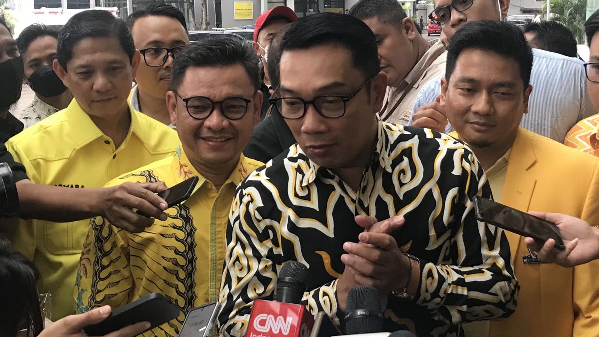 Golkar Yakin The Constitutional Court's Decision Does Not Change The Constitutional Court's Decision On The Age Limit For Presidential And Vice Presidential Candidates