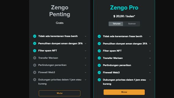 <i>Crypto Wallet</i> ZenGo Luncurkan Langganan ZenGo Pro dengan Berbagai Fitur Keamanan Baru