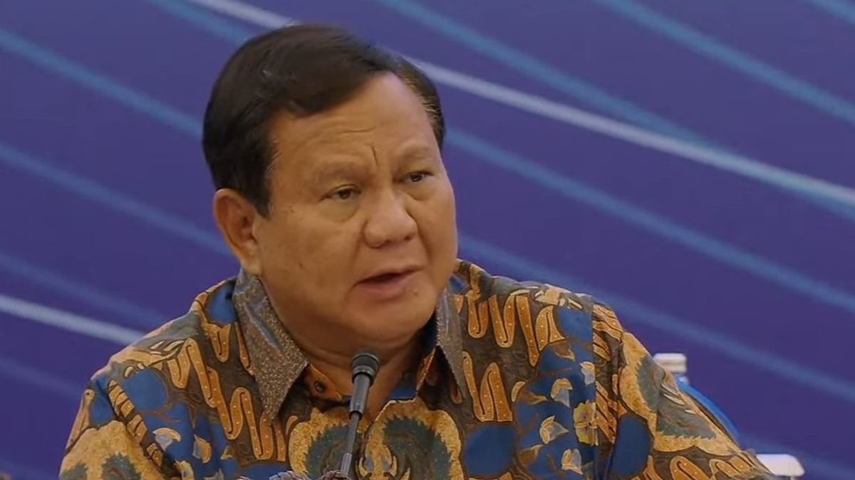 Prabowo Sentil Kabinetnya: Pokoknya Pertek yang Dikeluarkan Kementerian Harus Seizin Presiden