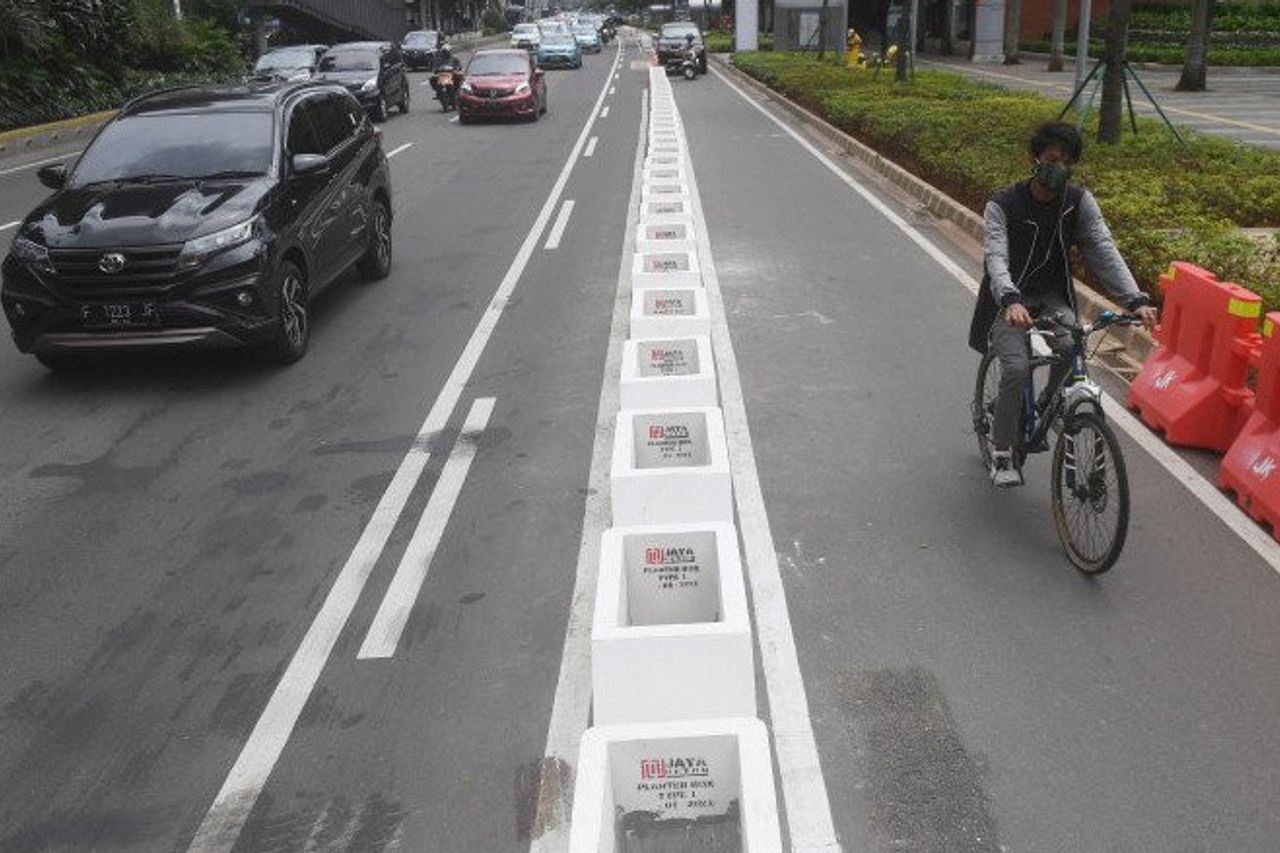 DKI州政府セトップ自転車レーン開発、LBH:持続可能な都市開発目標を破る