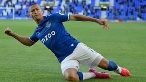 Everton Vs Wolves 1-0: Richarlison Nyalakan Asa <i>The Toffees</i> Raih Tiket Eropa