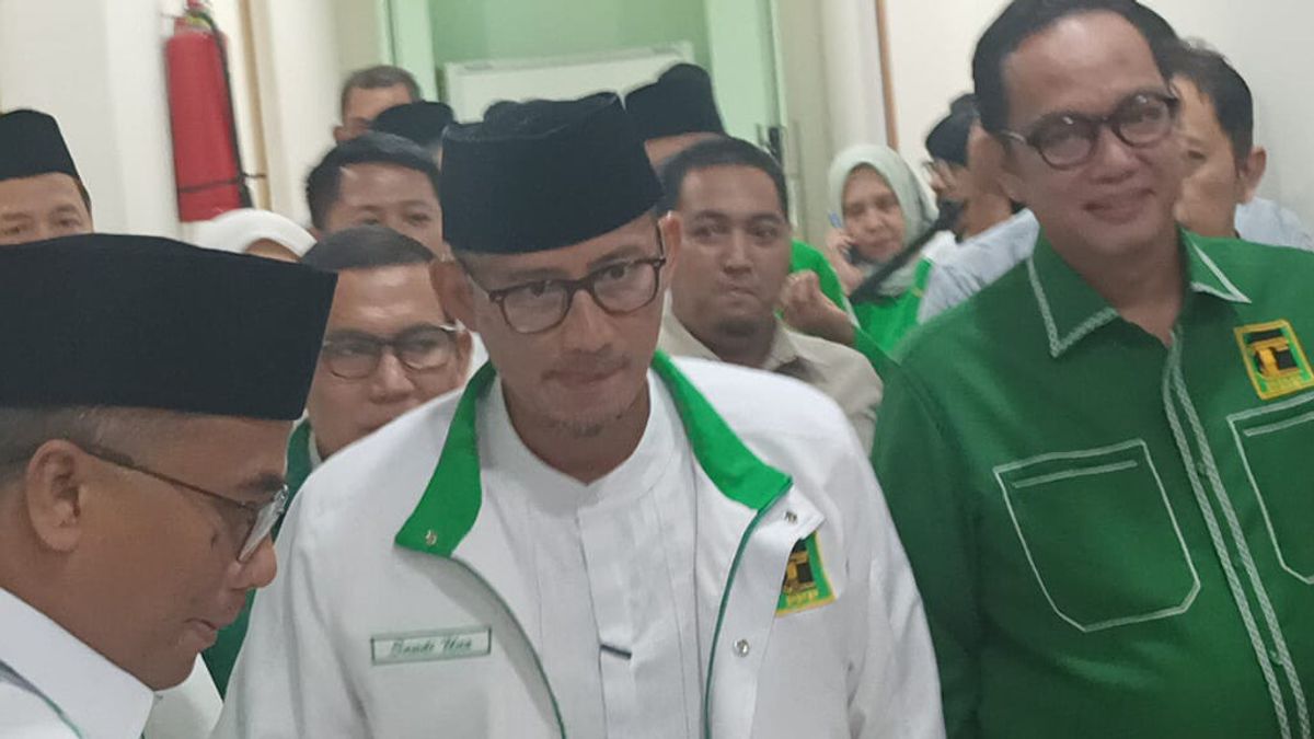 Jadi Ketua Bappilu PPP, Sandiaga Uno Targetkan Suara Kaum Milenial hingga Ibu-ibu Majelis Taklim