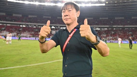 Shin Tae-yong Sanjung joueur et supporter de l’équipe nationale indonésienne